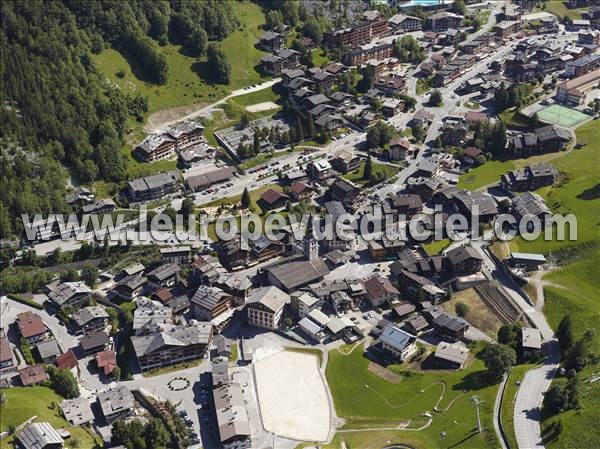 Photo aérienne de La Clusaz