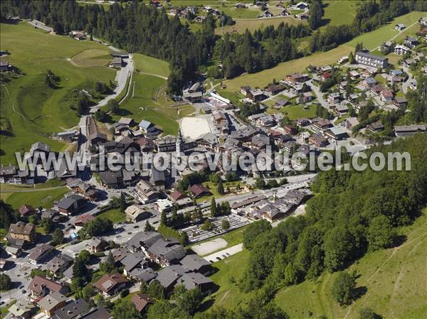 Photo aérienne de La Clusaz