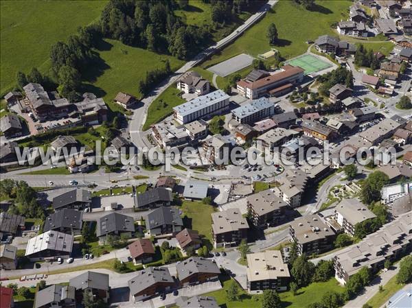 Photo aérienne de La Clusaz