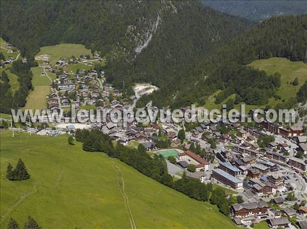 Photo aérienne de La Clusaz