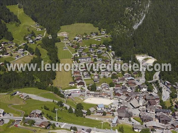 Photo aérienne de La Clusaz