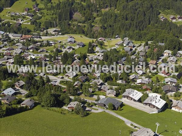 Photo aérienne de La Clusaz