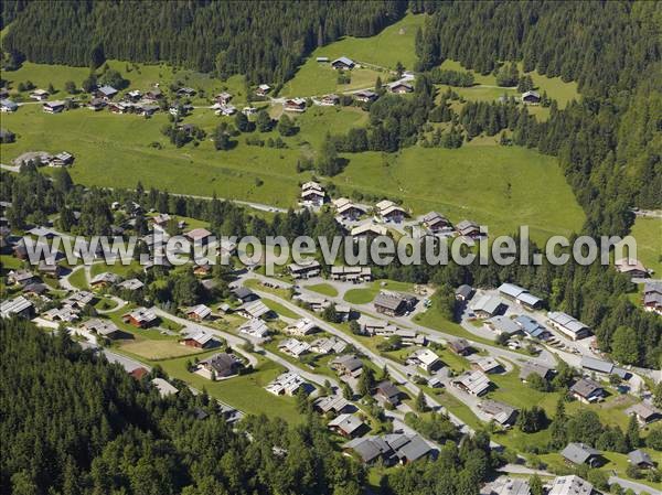 Photo aérienne de La Clusaz