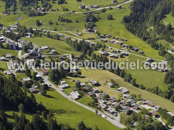 Photo aérienne de La Clusaz