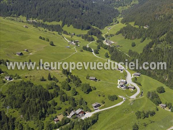 Photo aérienne de La Clusaz