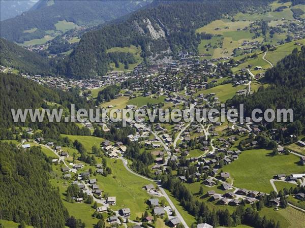 Photo aérienne de La Clusaz