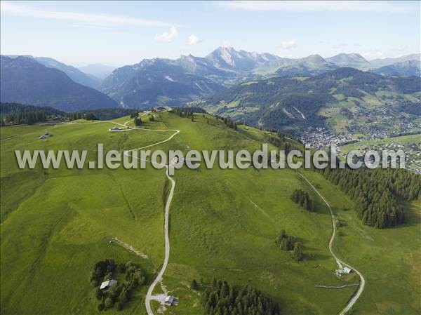 Photo aérienne de La Clusaz