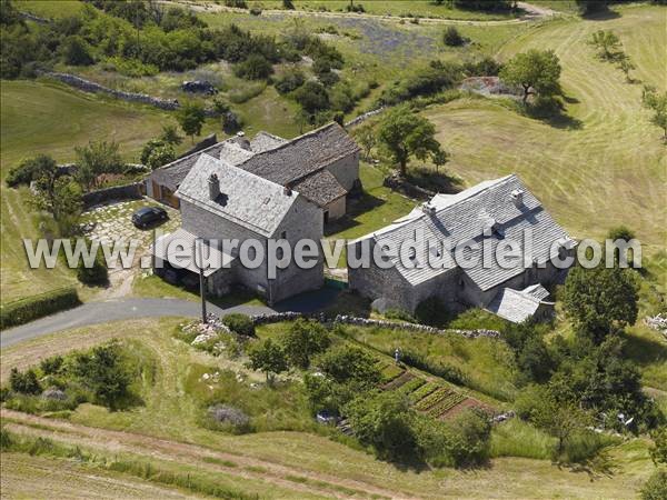 Photo aérienne de Sainte-Enimie