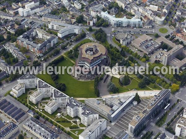 Photo aérienne de Rennes