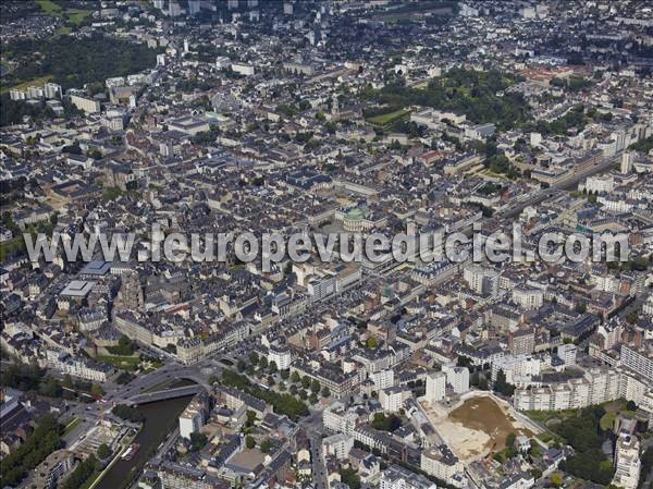 Photo aérienne de Rennes