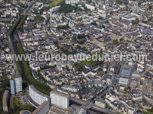 Photo aérienne de Rennes