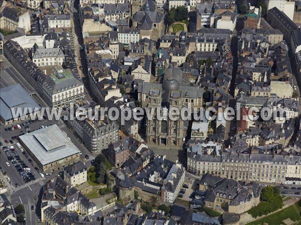 Photo aérienne de Rennes