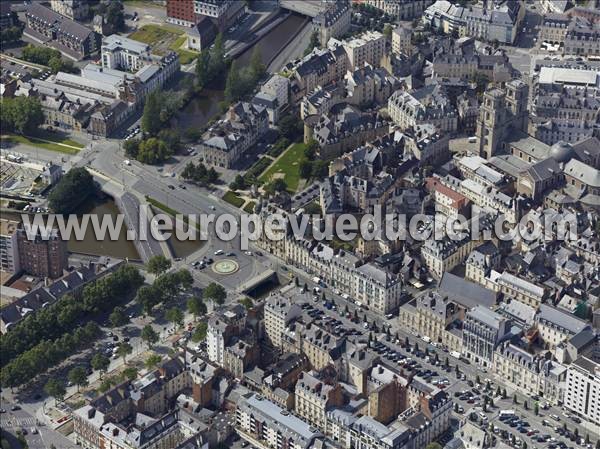 Photo aérienne de Rennes