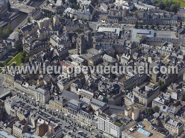 Photo aérienne de Rennes