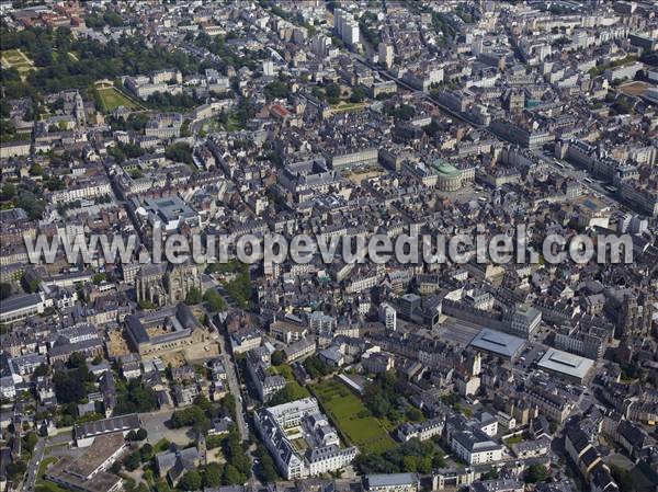 Photo aérienne de Rennes