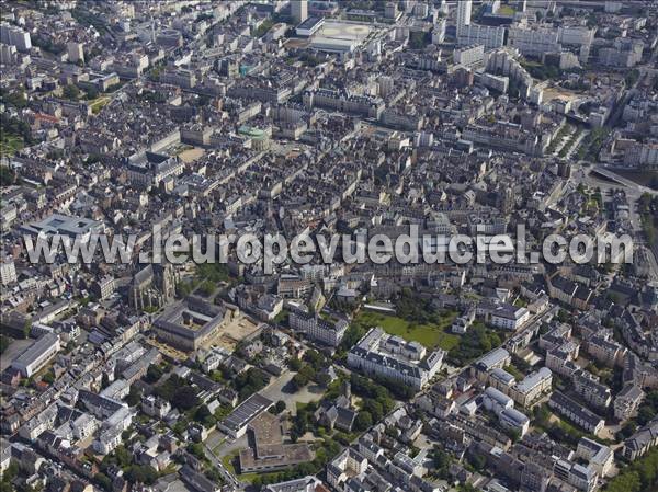 Photo aérienne de Rennes