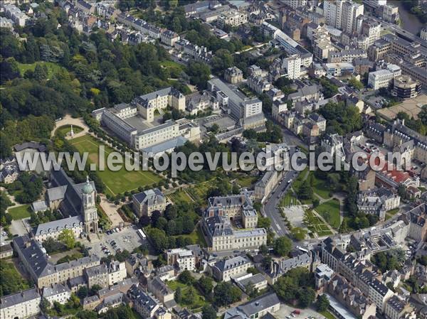 Photo aérienne de Rennes