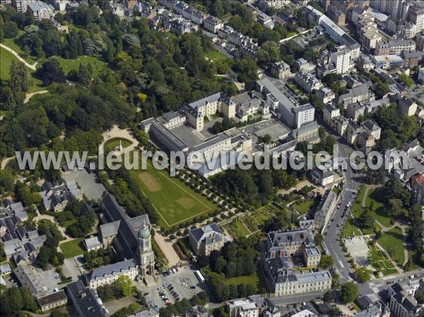 Photo aérienne de Rennes