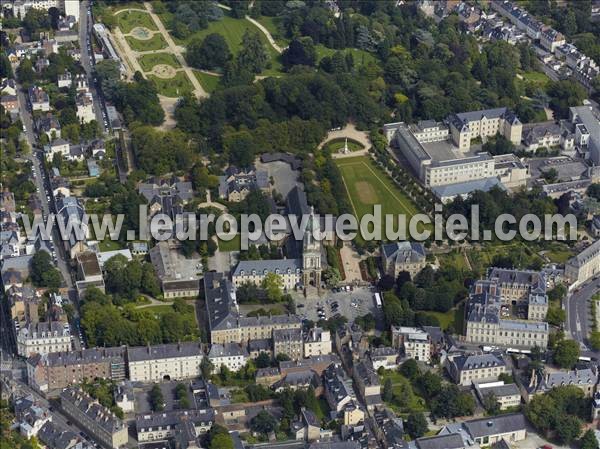 Photo aérienne de Rennes