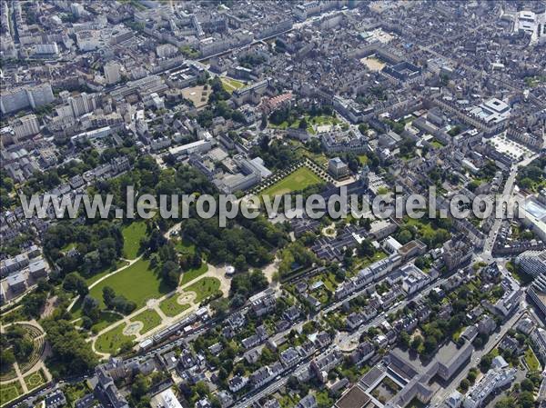 Photo aérienne de Rennes