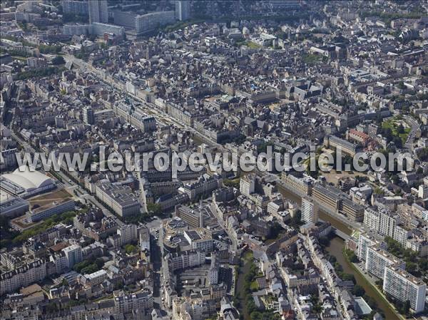 Photo aérienne de Rennes