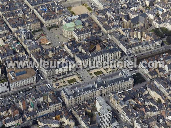 Photo aérienne de Rennes