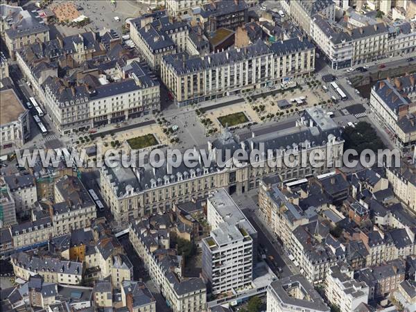 Photo aérienne de Rennes