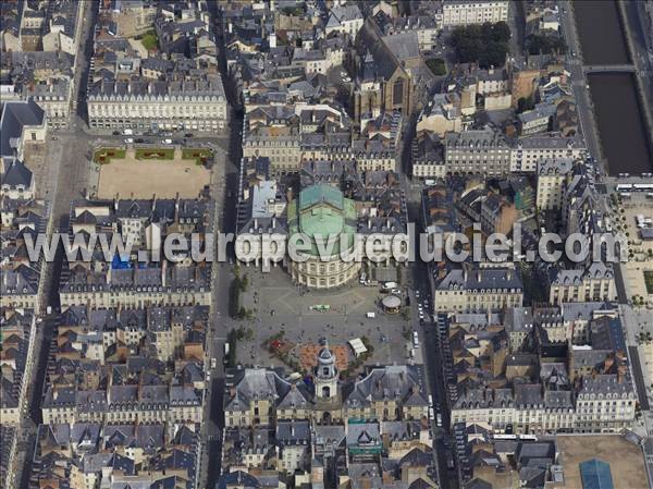 Photo aérienne de Rennes