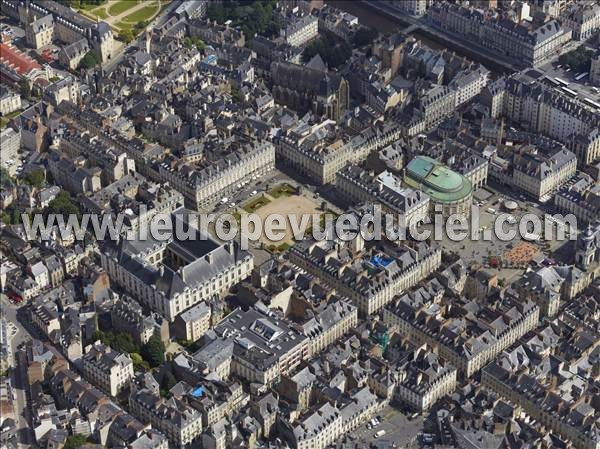 Photo aérienne de Rennes