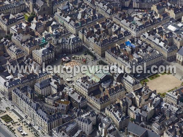 Photo aérienne de Rennes