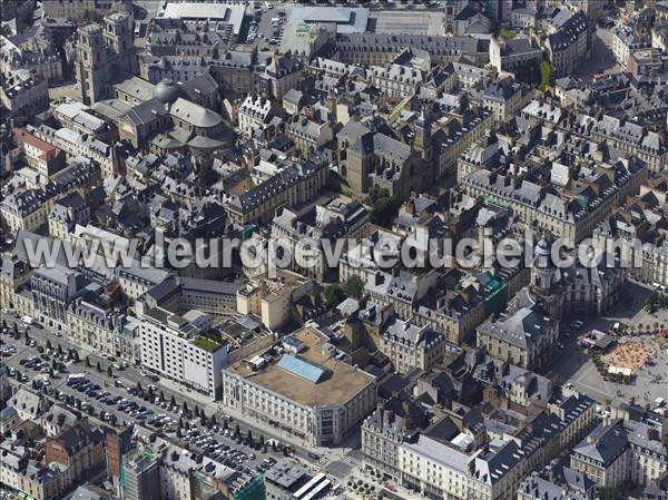 Photo aérienne de Rennes