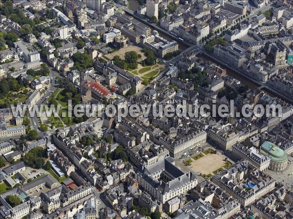 Photo aérienne de Rennes