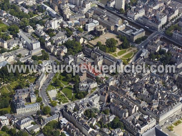 Photo aérienne de Rennes