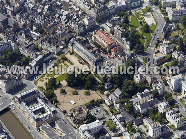 Photo aérienne de Rennes