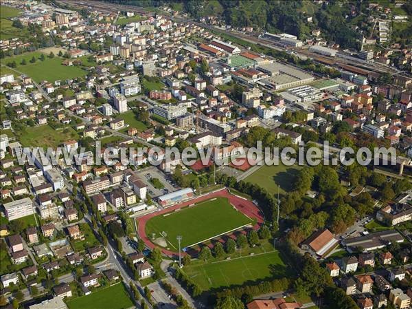 Photo aérienne de Bellinzona