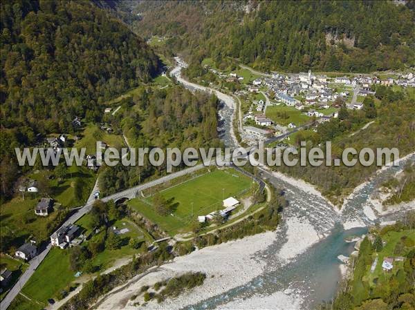 Photo aérienne de Brione (Verzasca)