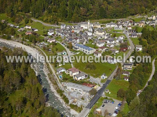 Photo aérienne de Brione (Verzasca)