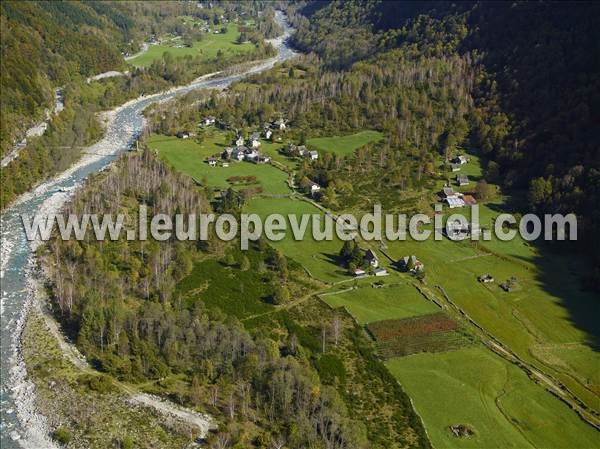 Photo aérienne de Brione (Verzasca)