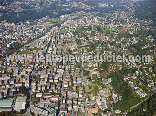 Photo aérienne de Lugano