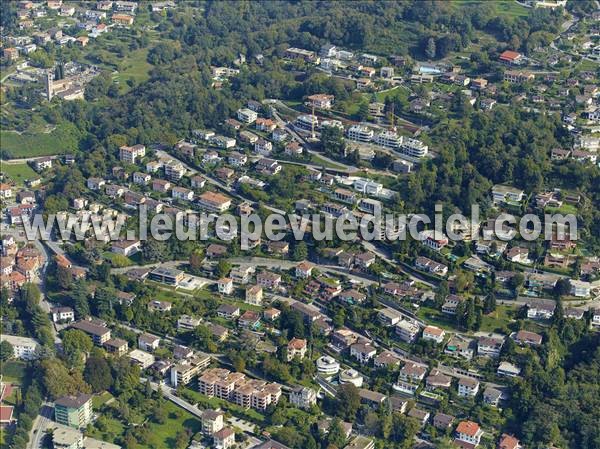 Photo aérienne de Lugano