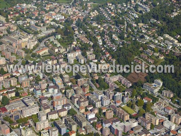 Photo aérienne de Lugano