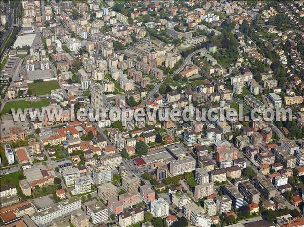 Photo aérienne de Lugano