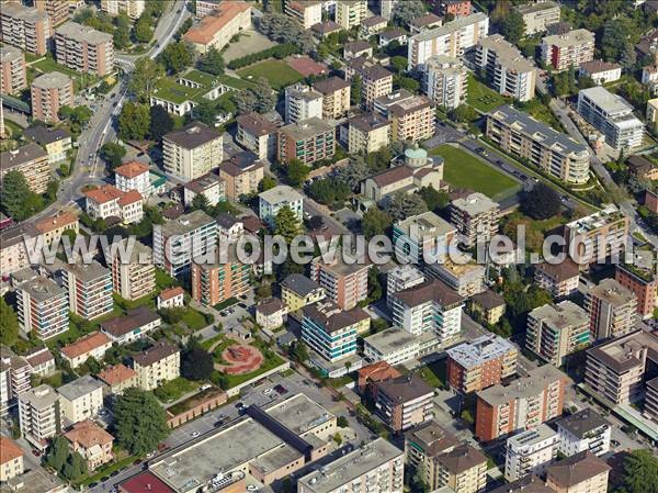 Photo aérienne de Lugano