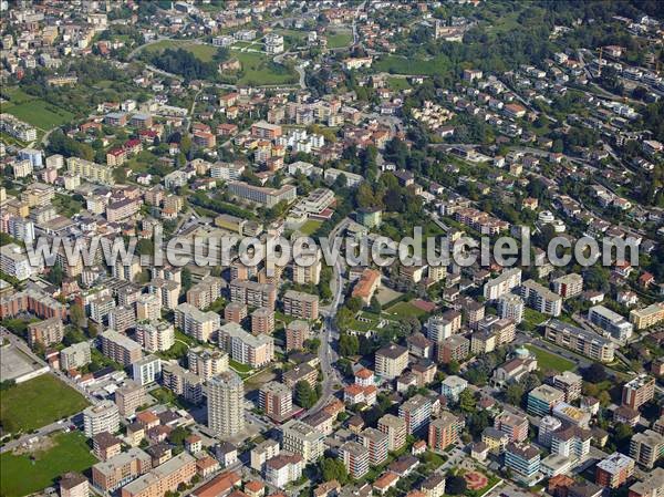 Photo aérienne de Lugano