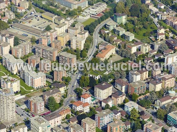 Photo aérienne de Lugano