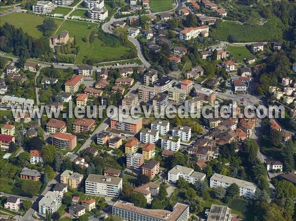 Photo aérienne de Lugano