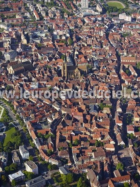 Photo aérienne de Colmar