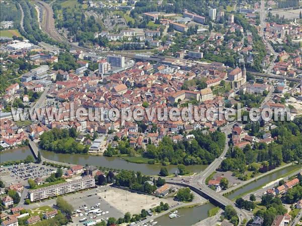 Photo aérienne de Montbliard