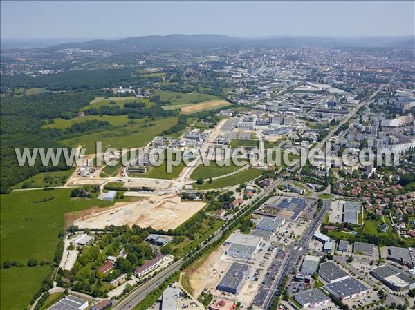 Photo aérienne de Besançon Photo aérienne de Besançon