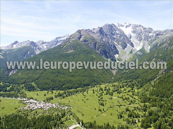 Photo aérienne de Le Monêtier-les-Bains
